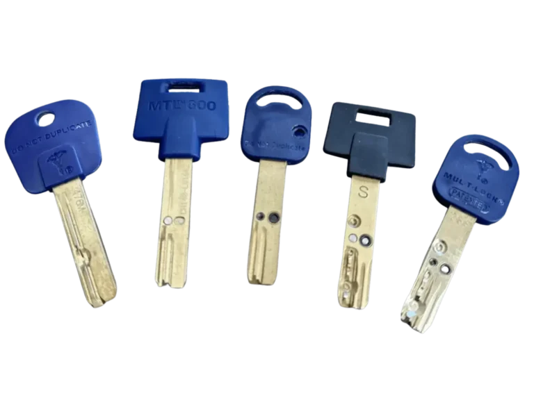 Chave para porta blindada